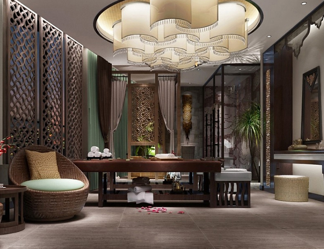 北京海淀精油会所环境展示